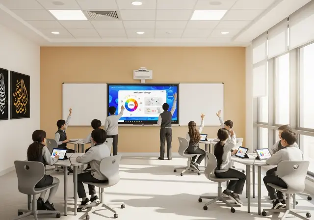 سبورة تفاعلية للتعليم