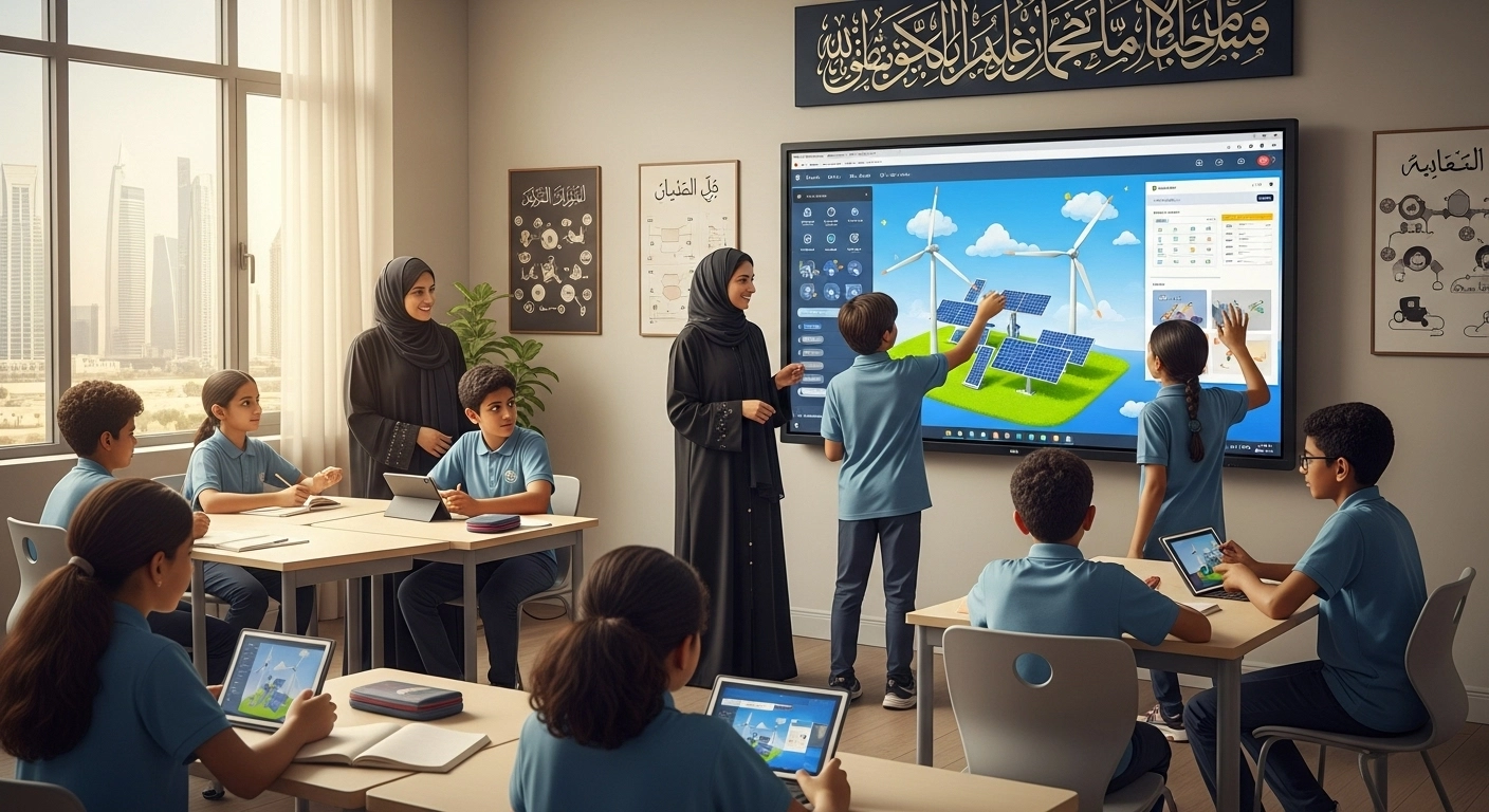 interactive flat panels in saudi arabia