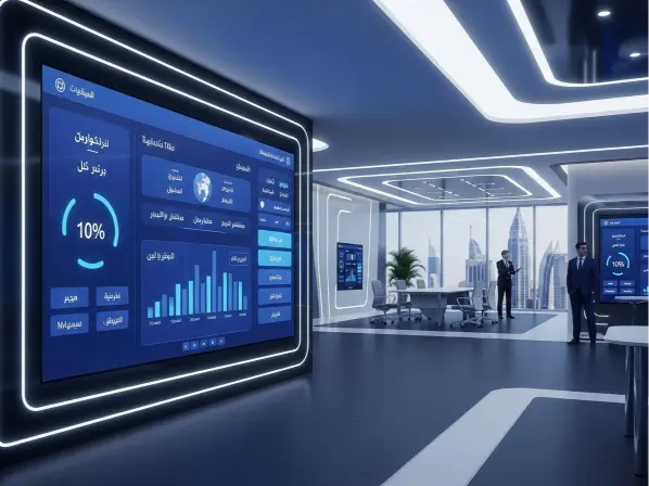 اللافتات الرقمية في السعودية