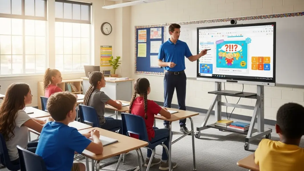 interactive panel trolley