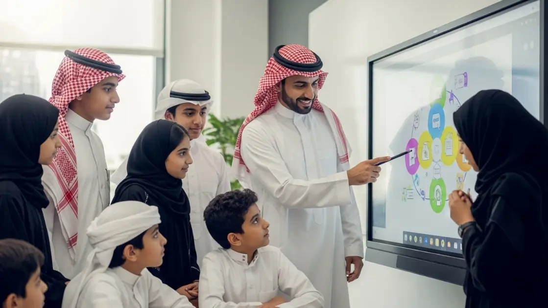 الشاشات التفاعلية التعليمية