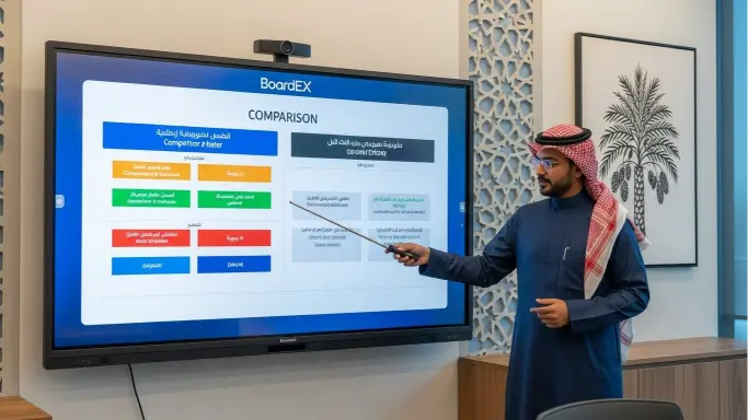 أفضل حلول الشاشات التفاعلية