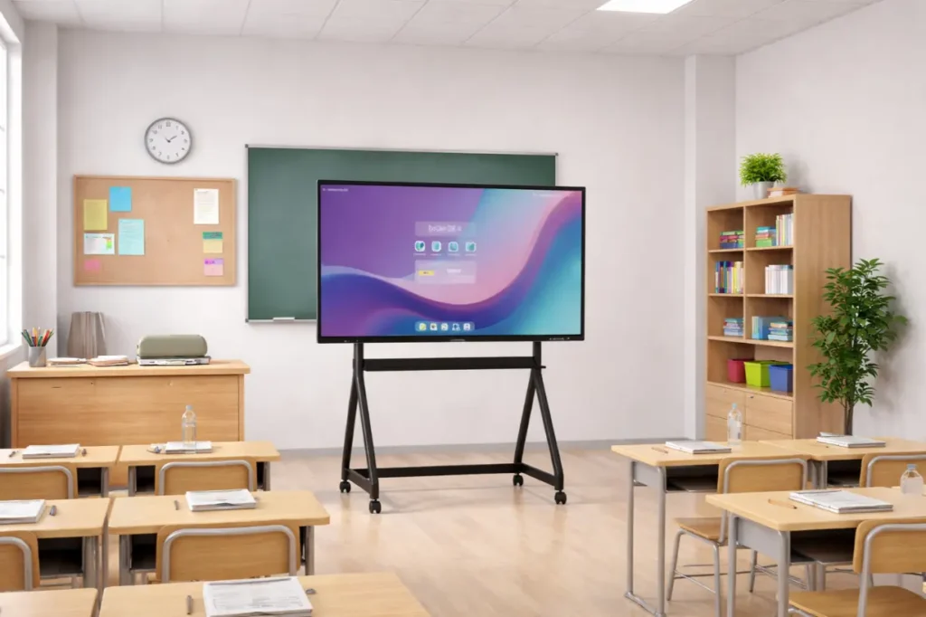 How to Choose the Right Interactive Flat Panel Trolley Stand 1 choose the right interactive flat panel trolley stand