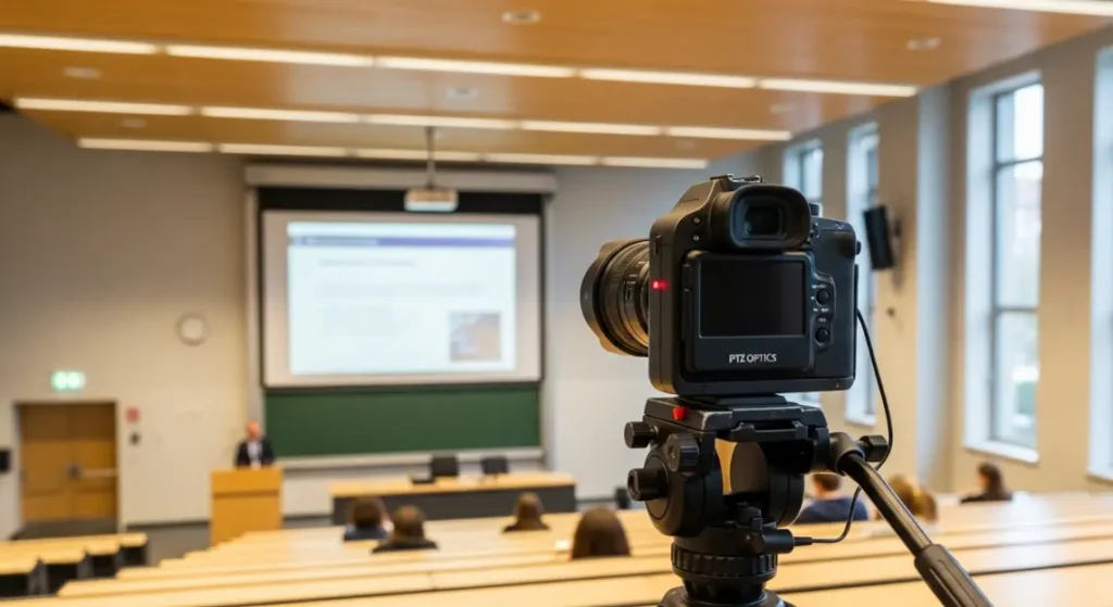 ptz camera vs fixed camera classroom in riyadh saudi arabia