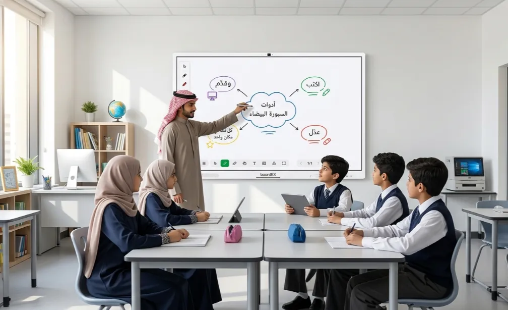 best smart board for Saudi schools and offices