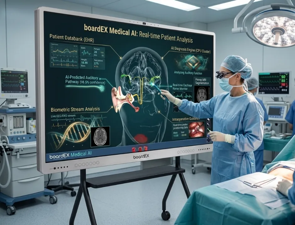 interactive flat panel for hospitals in saudi arabia