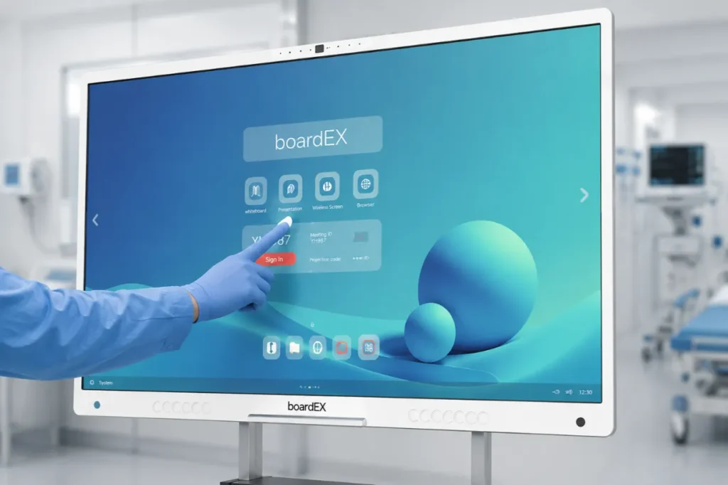Touchscreen Hygiene: Are Interactive Flat Panels Safe for Clinical Environments? 2 Interactive Flat Panel Infection Control for Hospitals | boardEX