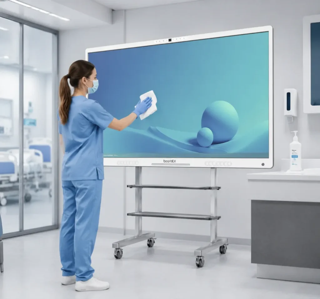 Touchscreen Hygiene: Are Interactive Flat Panels Safe for Clinical Environments? 1 Interactive Flat Panel Infection Control for Hospitals
